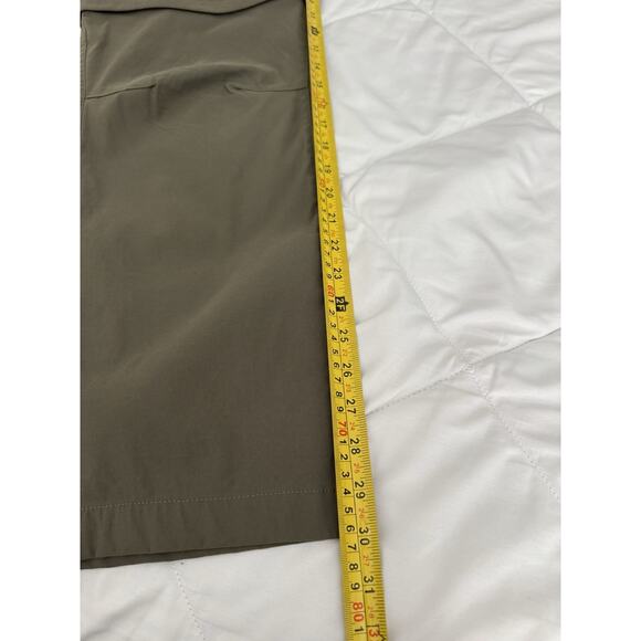 Eddie Bauer Convertible Tech Pants Mens 32x30 Green Nylon Spandex Outdoor Hiking - Picture 2 of 15